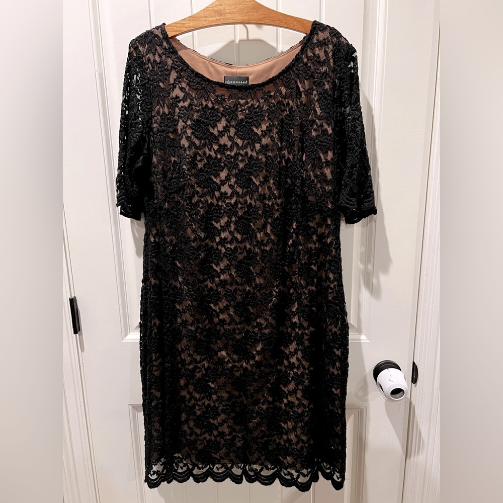 Black lace dress. Size 18w